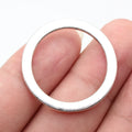 33x33mm 3.6g Multicolor Zinc Alloy Round Ring Connector Charm for DIY Necklace Bracelet Making