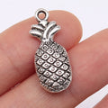 25x10mm 2.8g Antique Silver Zinc Alloy Pineapple Charm Pendant for Bracelet Necklace DIY Jewelry Making