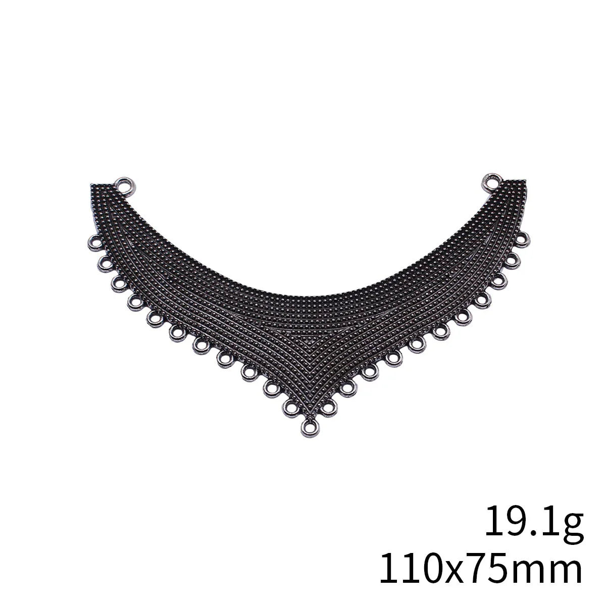110x75mm 19.1g Antique Silver Zinc Alloy Necklace Connector Charm for Statement Necklace Jewelry Making