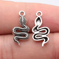 21x10mm 1.1g Multicolor Zinc Alloy Snake Charm Pendant for DIY Bracelet Necklace Jewelry Making
