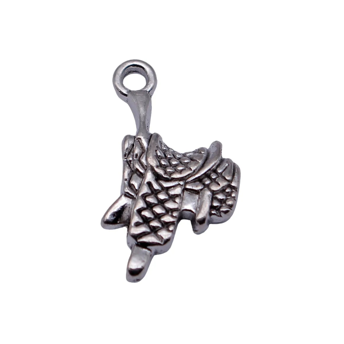 22x12mm 1.8g Antique Silver Zinc Alloy Saddle Charm Pendant for DIY Necklace Bracelet Jewelry