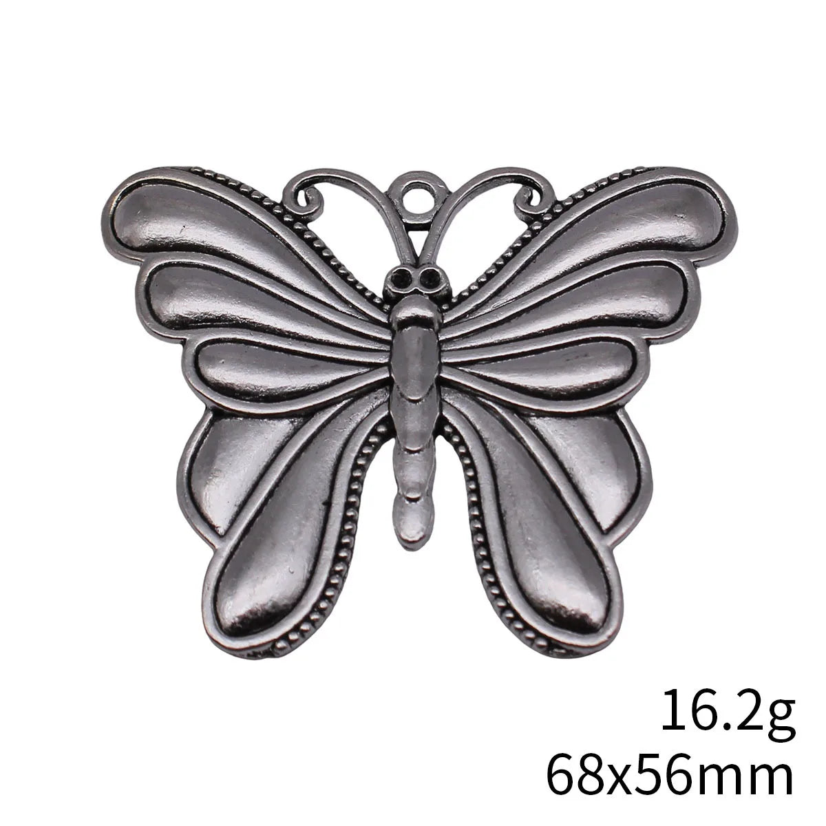 68x56mm 16.2g Multicolor Zinc Alloy Large Butterfly Charm Pendant for DIY Necklace Jewelry Making