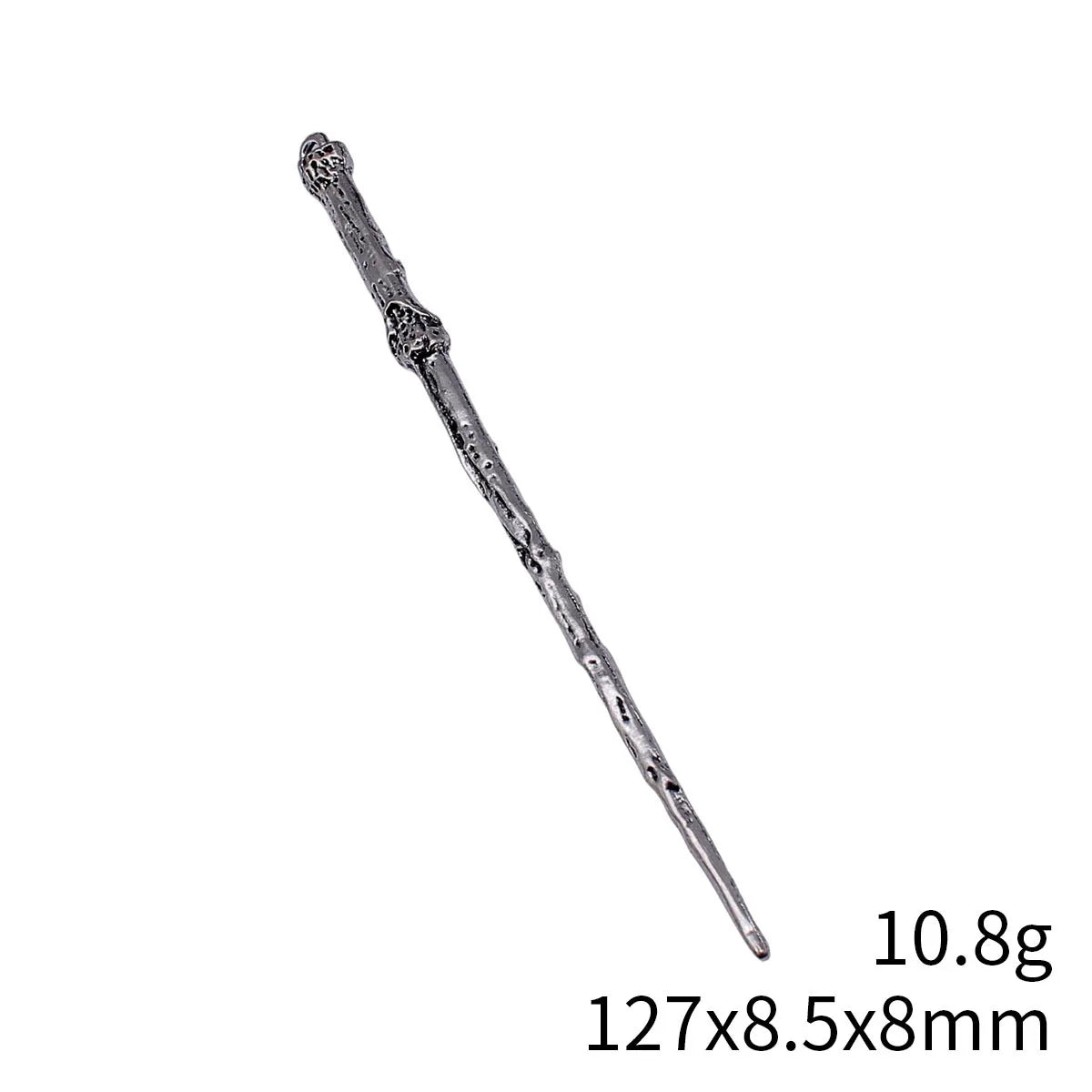 127x8.5x8mm 10.8g Antique Silver Zinc Alloy Vintage Pattern Hair Stick Jewelry Finding for DIY Hair Accessories