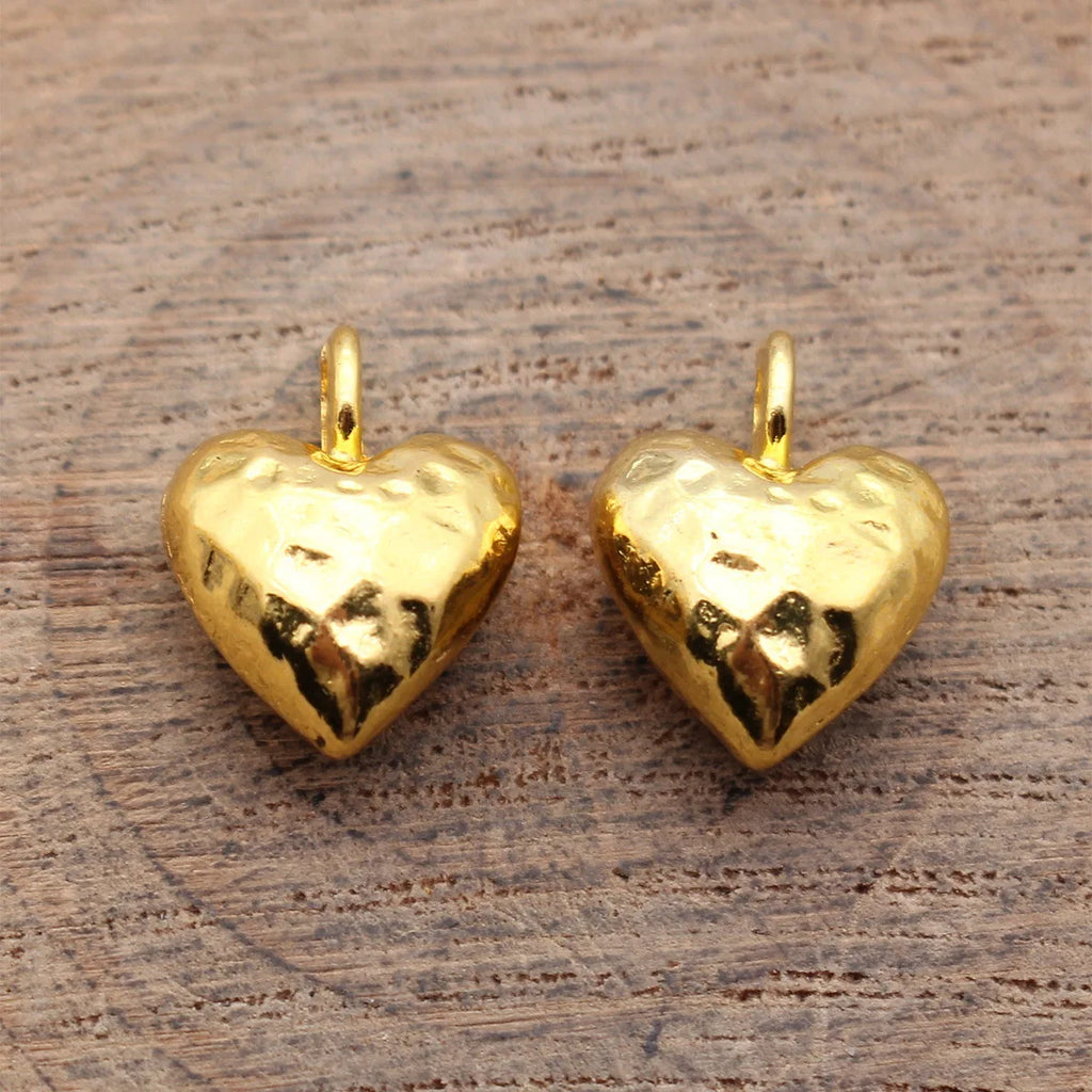 16x12x7mm 2.8g Zinc Alloy Heart Charm Pendants for DIY Bracelet Necklace Jewelry Making