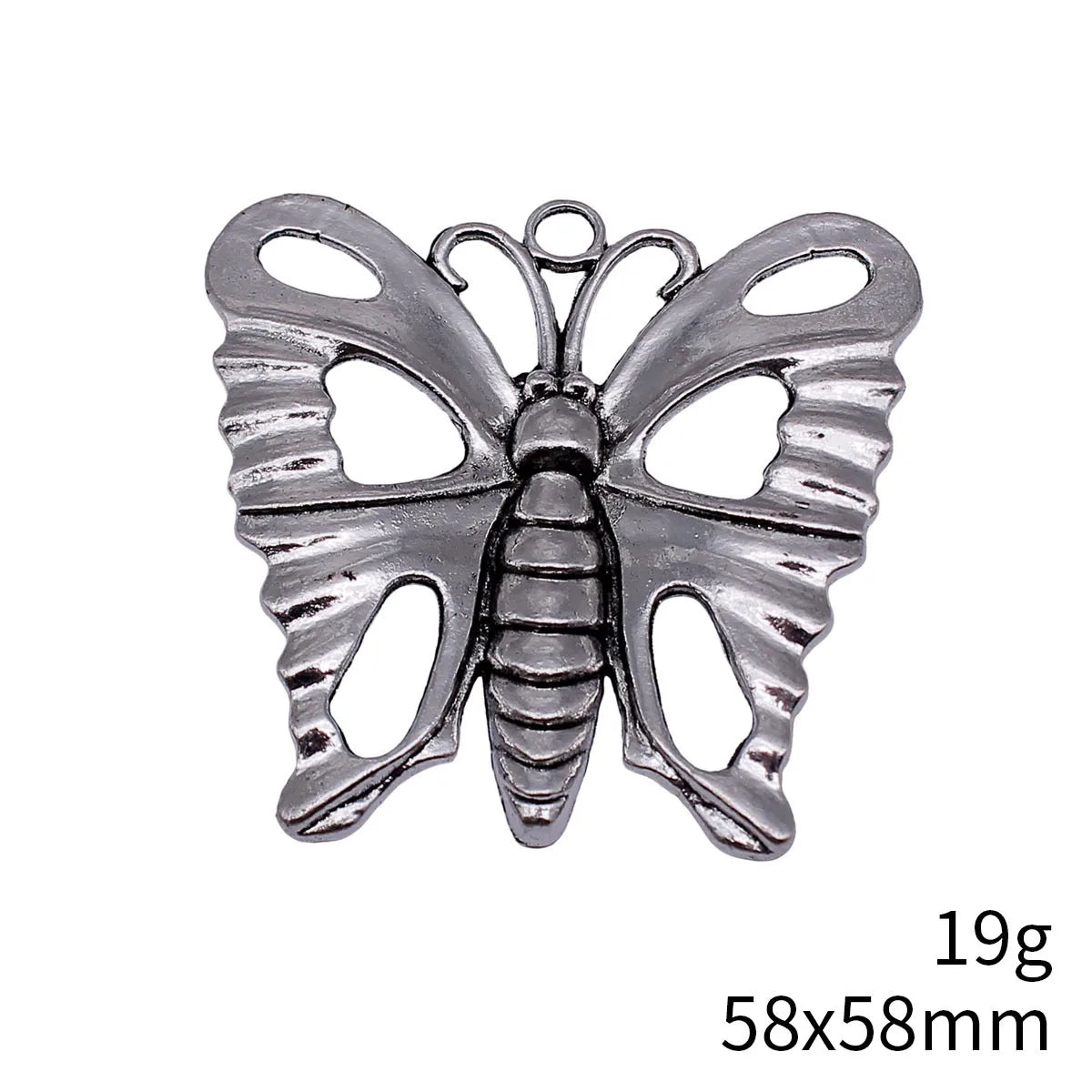 58x58mm 19g Multicolor Zinc Alloy Butterfly Charm Pendant for DIY Necklace Bracelet Jewelry Making