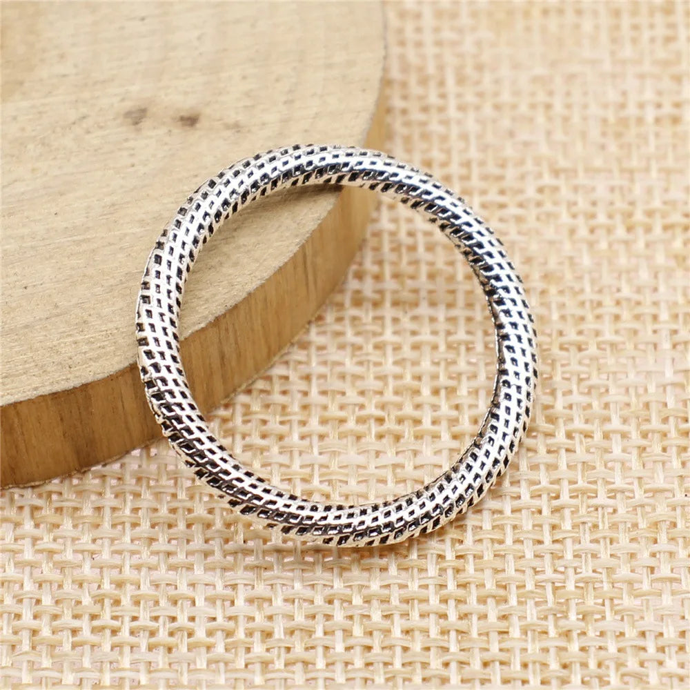 29x29mm 3g Multicolor Zinc Alloy Circle Ring Charm Pendant for Necklace Bracelet Jewelry Making