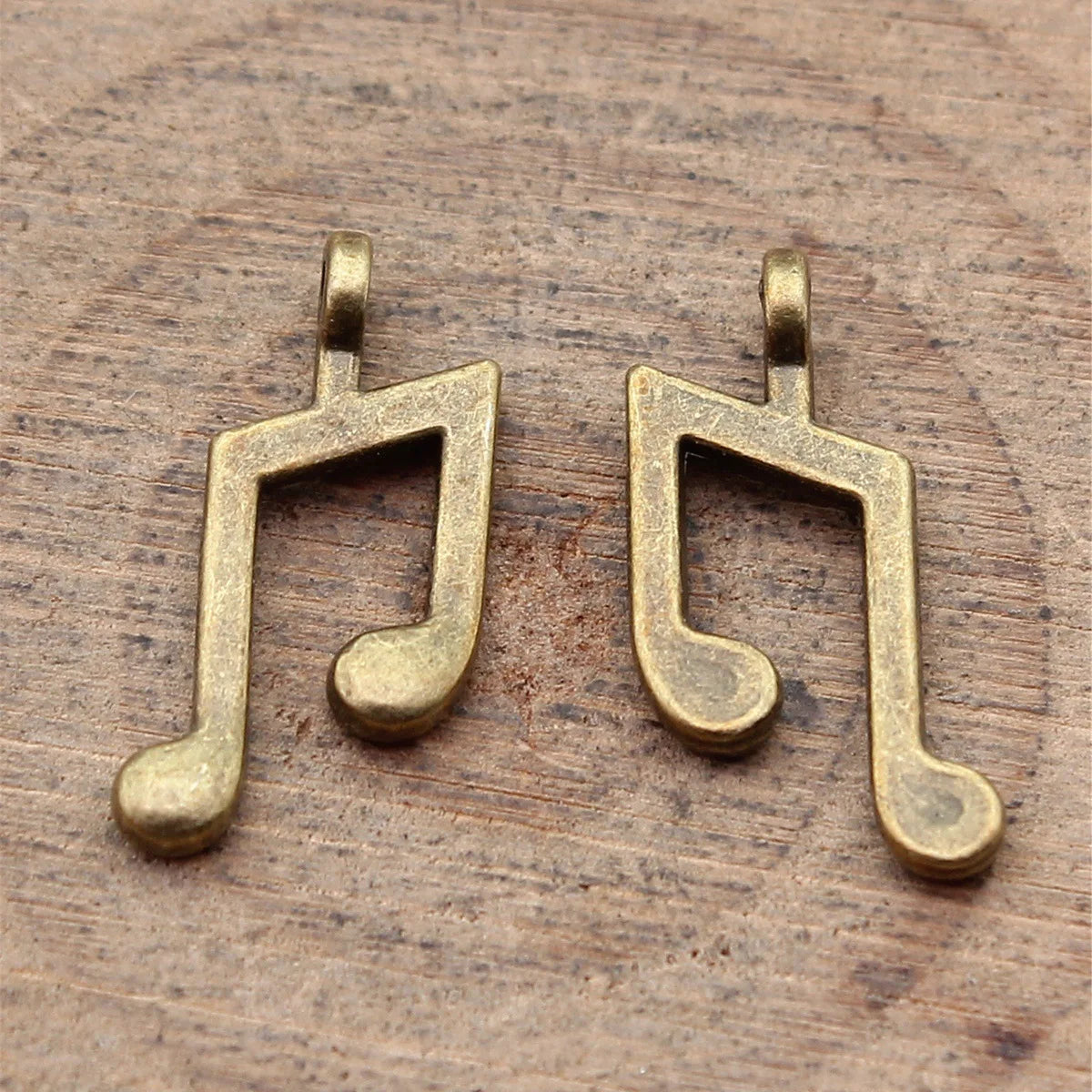 19x9mm 0.65g Multicolor Zinc Alloy Music Note Charm Pendant for DIY Necklace Bracelet Jewelry Making