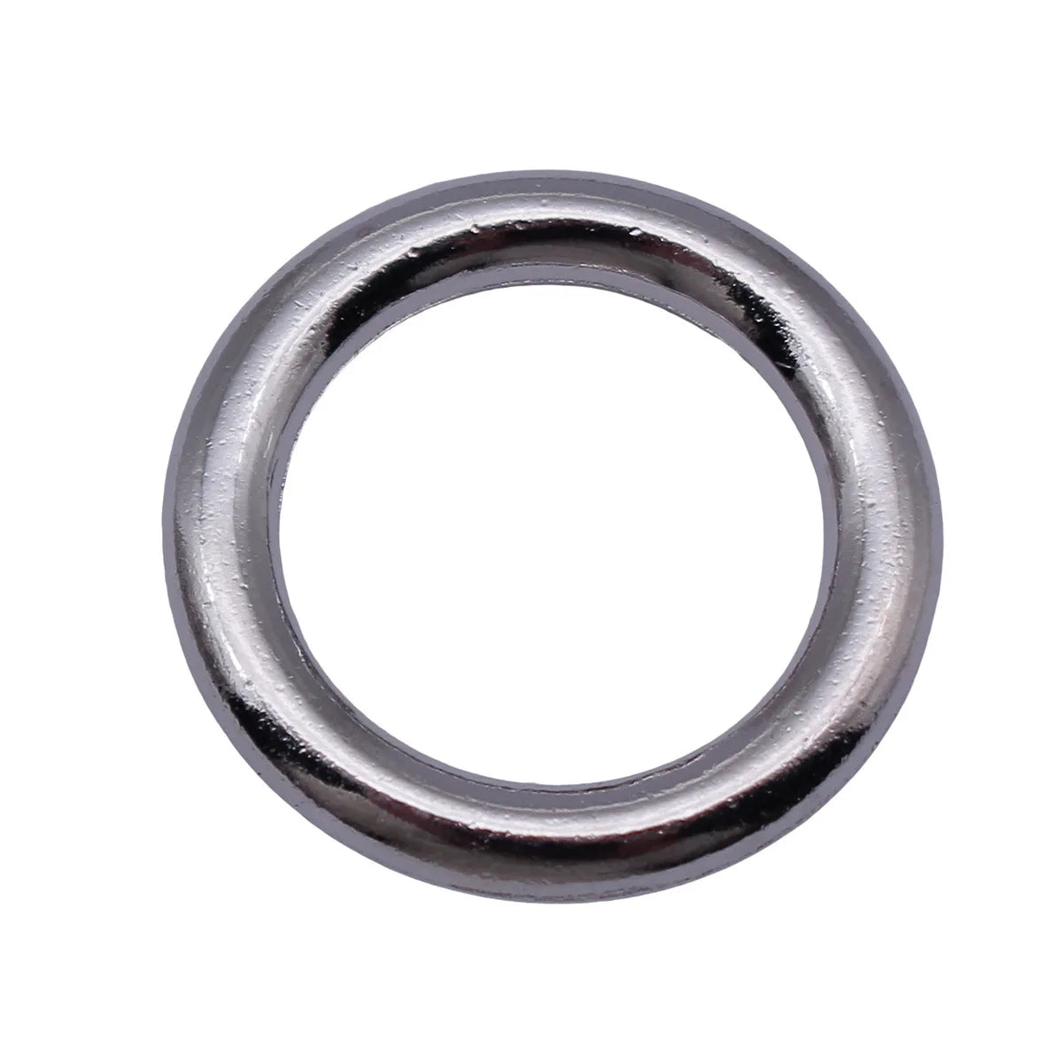 26x26x3.6mm 5.2g White K Finish Zinc Alloy Round Ring Connector Charm for DIY Jewelry Making