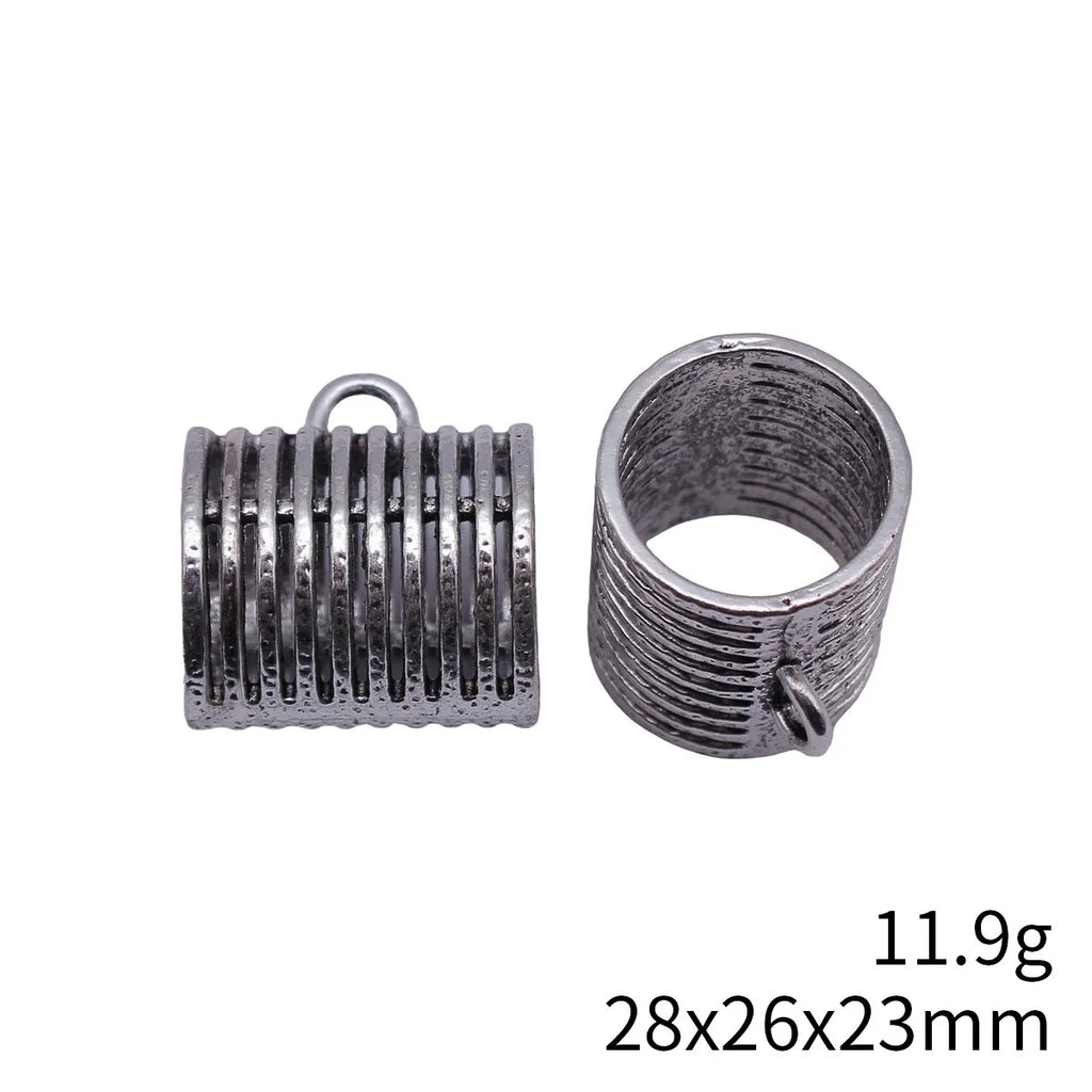 28x26x23mm 11.9g Antique Silver Zinc Alloy Retro Scarf Buckle Jewelry Finding for DIY Scarf Accessories
