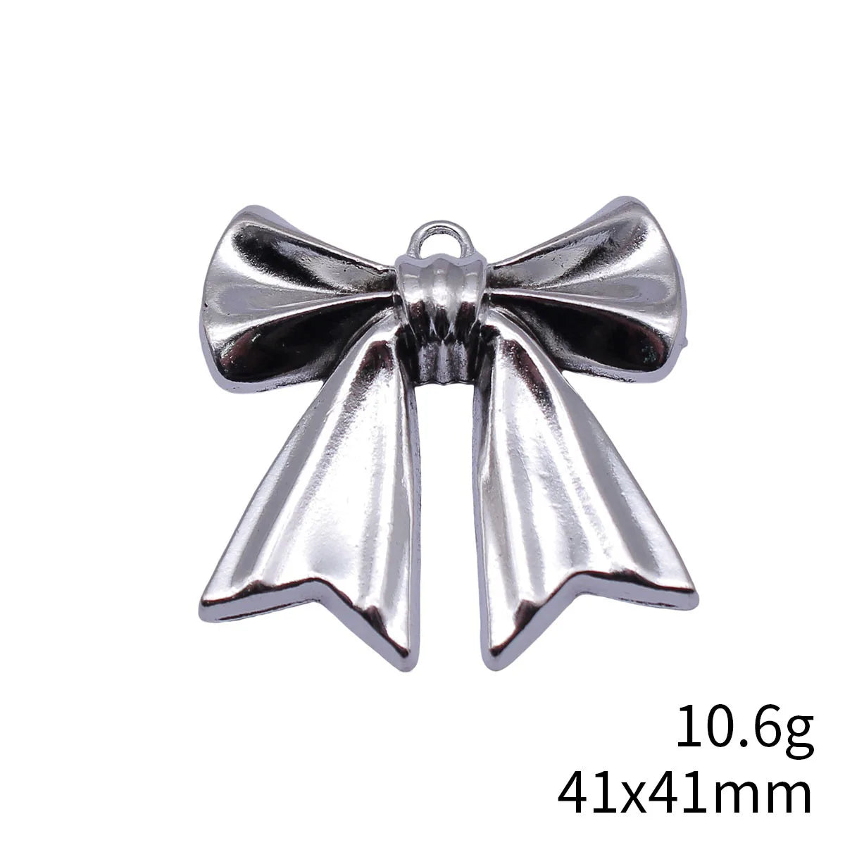 41x41mm 10.6g Multicolor Zinc Alloy Bowknot Butterfly charm pendant for DIY necklace bracelet jewelry making