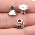 11x11x8.5mm 0.73g Multicolor Zinc Alloy Flower Bead Caps Jewelry Findings for DIY Beaded Jewelry Making