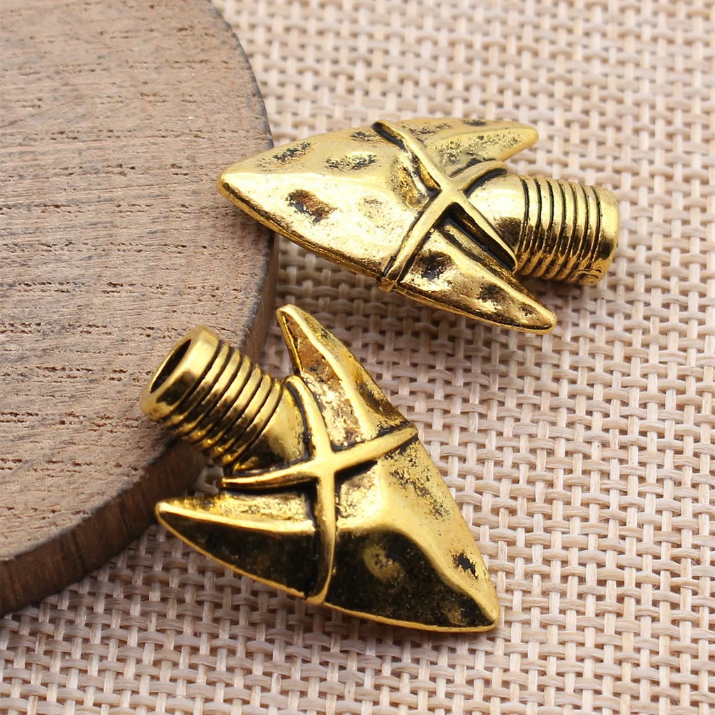 31x20x7.5mm 8.8g Multicolor Zinc Alloy Arrow Charm Pendant for DIY Necklace Bracelet Making