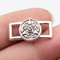 24x12mm 2g Antique Silver Zinc Alloy Celtic Knot Connector Charm for DIY Bracelet Making