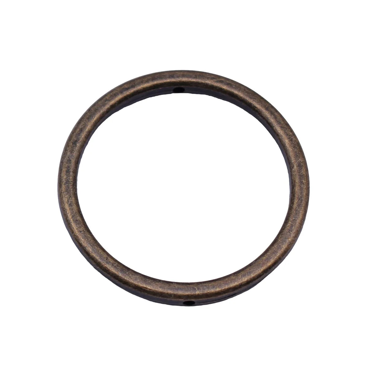 32x32mm 4.3g Antique Bronze Zinc Alloy Round Ring Connector Charm for DIY Earrings Jewelry Making