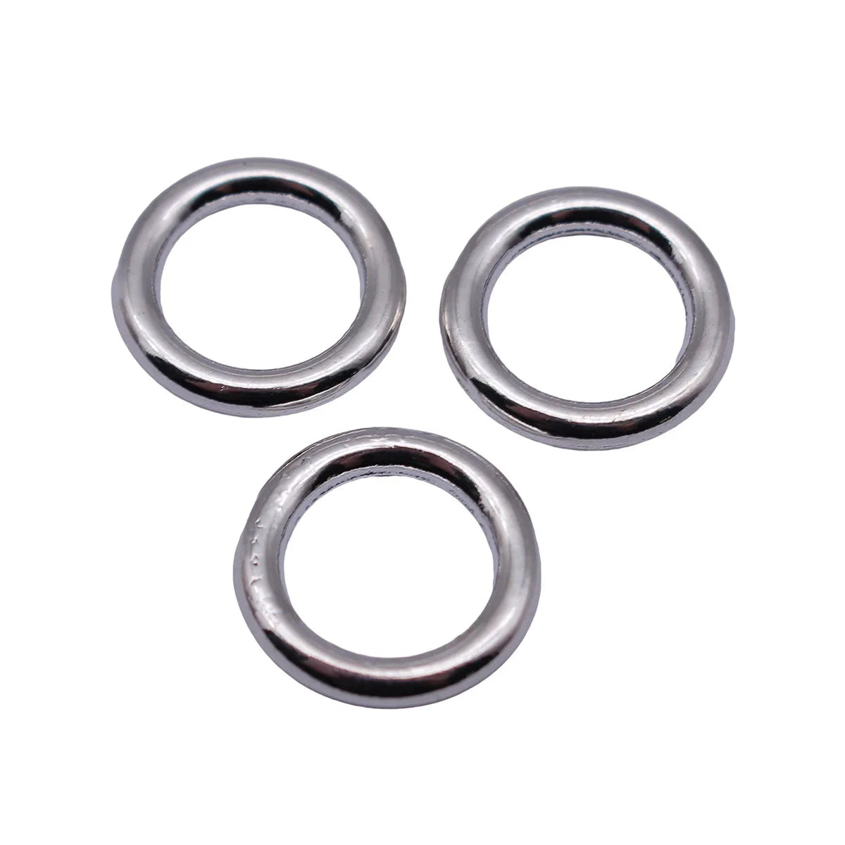 15x15x2.5mm 1.3g Antique Silver Zinc Alloy Round Ring Connector Charm for DIY Bracelet Jewelry Making