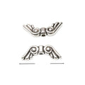 Curled Wing Spacer Beads in Two Sizes and Antique Finishes view 8