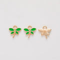 Enamel Dragonfly Metal Charms in Seven Bright Colors view 11