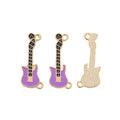 Enamel Electric Guitar Alloy Charm in 7 Pictured Options view 7