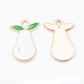Colorful Enamel Fruit Metal Charms in Six Selections view 8