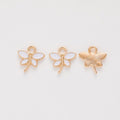 Enamel Dragonfly Metal Charms in Seven Bright Colors view 10