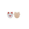 Enamel Reindeer Face Alloy Charm in 2 Pictured Options view 5