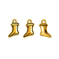 Christmas Stocking Charms in Five Distinct Metal Finishes view 8
