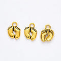Small Footprint Metal Charms in Six Finish Options view 8