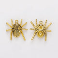 Detailed Spider Charm Metal Pendant for Jewelry Making view 9