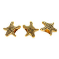 Textured Starfish Slider Bead in 2 Metal Finishes for Jewelry Making view 5