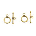 Round Toggle Clasp Metal Jewelry Components in 10 Distinct Finishes view 11