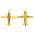 Airplane Metal Charm Pendant in Five Pictured Finishes view 9