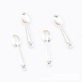 Vintage Finish Metal Mini Spoon Fork Charms in 8 Style Options view 6