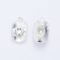 Dimensional Cowboy Hat Metal Charms in Seven Finishes view 6