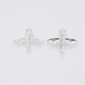 Spread Wing Bee Metal Charms In Five Finishes For Jewelry Making view 6