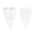Long Heart Cabochon Setting In 4 Metal Finishes For Jewelry Making view 6