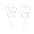 Scissors Metal Charms in Four Metallic Finishes Jewelry Making Pendants view 6