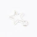 Vintage Finish Metal Open Star Connectors in 6 Style Options view 6