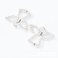 5-Finish Open Angel Bead Metal Jewelry Components for Crafts view 6