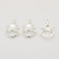 Cloud Face Sun Charm Metal Pendant for Jewelry Making view 5