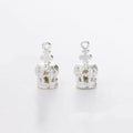 5-Finish Ornate Crown Metal Jewelry Components for Crafts view 6