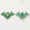Bat Chandelier Connector in Four Vintage Metal Finishes view 6