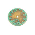 Roman Numeral Clock Gear Metal Charm in 5 Distinct Finishes for Jewelry Making view 6