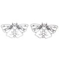 Openwork Butterfly Metal Charms in Two Antique Finishes view 7