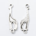 Giraffe Connector Metal Charm 2 Finish Options Craft Supply view 6