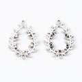Leaf Wreath Oval Chandelier Connector in Two Antique Finishes view 6