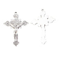 Ornate Crucifix Metal Charms in Two Antique Finishes view 5