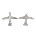 Passenger Airplane Vintage Metal Charm Pendant for Jewelry Making view 3