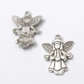 Angel Charms in Three Metal Finishes for Jewelry Making view 7