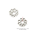 Open Petal Bead Cap in 1 Metal Finish for Jewelry Making view 3