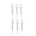 Syringe Shape Metal Charm in 1 Pictured Finish Jewelry view 3